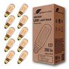 Greenandco 10x Ampoule À LED Décorative Style Vintage Rétro Industriel Antique Edison E27 T45 4W 200lm 1800K (blanc Très Chaud) 32