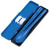 Skater Chopsticks and Spoon Combo Bento Adult Silent Silicone Made in Adrosa Tormarie Set, 18cm, Antibacterial, Box, Size, Cushion, Japan, CCS3SAAG-A