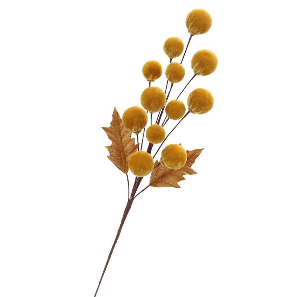 Velvet Wrapped Ball Cutting Decoration