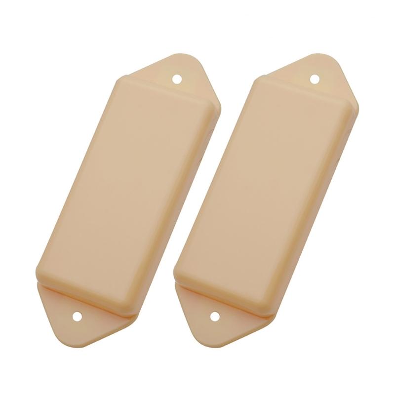 P90 Type 6 String Pickup Cover Suitable for Guitars High Durability ABS Simple Assembly Dust and Humidity Protection