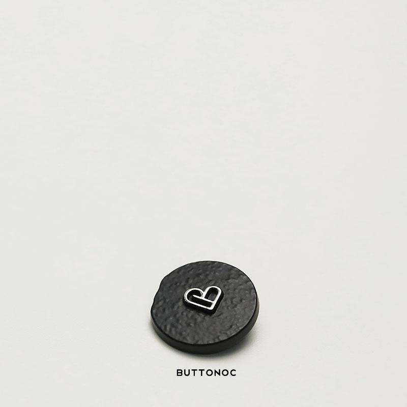 5Pcs Xiaoxiang Celebrity Style Metal Buttons Love Clothing Accessories Decorative Buttons Suit Tweed Jacket Buttons