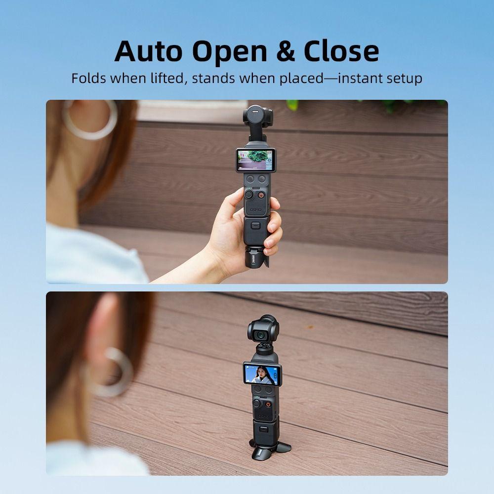 Aluminum Alloy Mini Tripod for DJI Osmo Pocket 4/3/Action 6/5/Osmo 360/Insta360 X5/X4