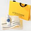 LOCCITANE Karite Успокаивающий крем для рук с маслом ши 30 мл Набор с полотенцем