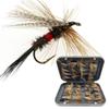 8/16/24Pcs Insects Flies Fly Fishing Lures Dragonfly Topwater Bait Dry Flies Trout Artificial Crank Hook Insects Lure