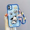 KEYSION Shockproof Case for Samsung A06 4G A05 A04 A04e with Lanyard Silicone Cute 3D Cartoon Doll Phone Cover for Galaxy M04 F04