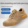Labor Insurance Shoes Steel Head Anti-smashing, Anti-piercing, Anti-skid, Deodorant, Safety Protection, Safety Shoes