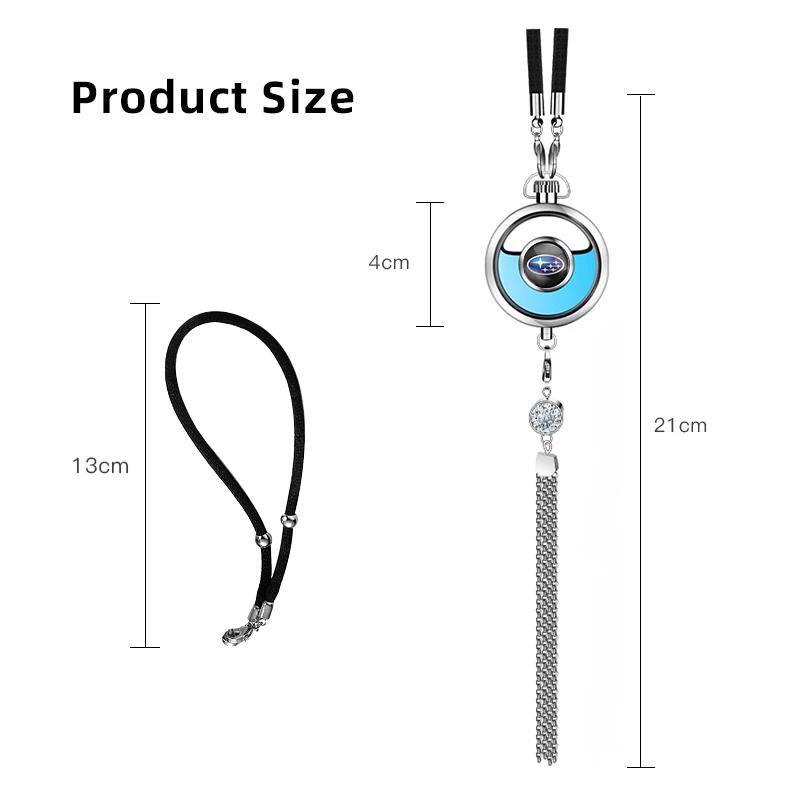 Car Fragrance Pendant Air Freshener Hanging Aromatherapy Ornament For Subaru BRZ Outback WRX Ascent Levorg Forester XV Valve Cap WW222