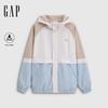 Gap Унисекс Свободная Худи с Вышивкой Логотипа