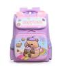 Capybara Children Backpack Rainbow Large Capacity Layered Storage Bag Gifts