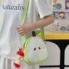Pear Fruits Shape Crossbody Bag Harajuku Mobile Phone Pack Waterproof Funny Shoulder Bag  Outdoor