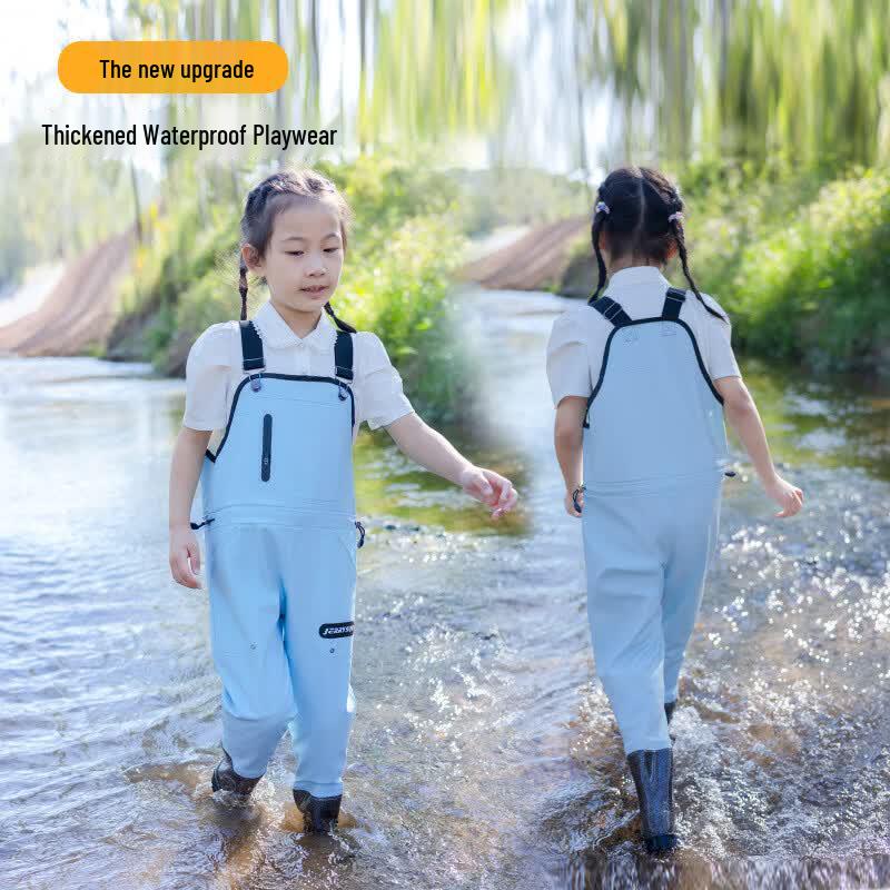 YILONGYANGJIAJIANG Детский водонепроницаемый костюм- заброды с сапогами