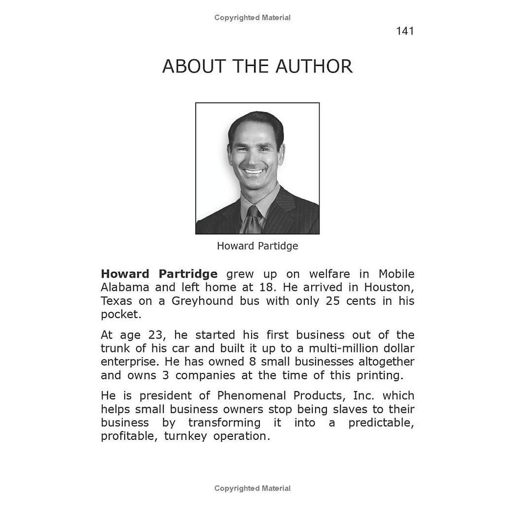 7 Secrets of a Phenomenal L.I.F.E. Paperback  Howard Partridge (Author) Book JL186150103127