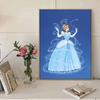 5D Diy Diamond Painting The Transformed Cinderella Full Drill Rhinestones Mosaic Embroidery Handmade Products Home Decor Gift