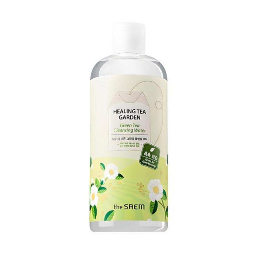 The Saem Healing Tea Garden Green Tea Cleansing Water, 500ml, 1