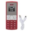 Самый маленький мобильный телефон GSM 2G Bluetooth Слот для двух SIM-карт Здоровье Излучение Диапазон 2G Разблокированный Крошечный мобильный телефон BM150 Красный