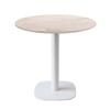 Round Table - Round - Ø 70 Cm - Beige - Easy Assembly - Contemporary Style