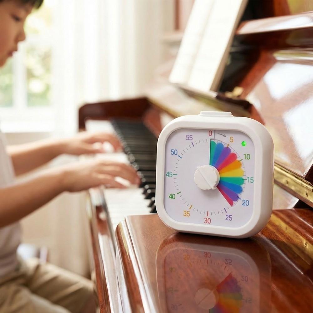 Multifunctional Visual Timer Portable Kitchen Timer Desk Timer Countdown Timer Clock Kids