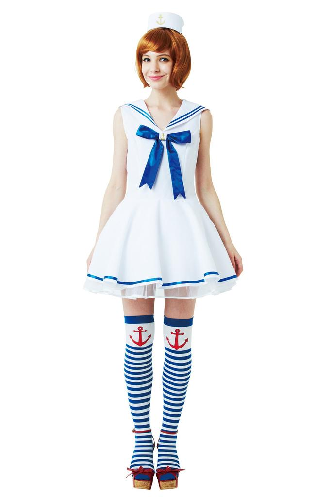Party City Cosplay MARINE White Women's