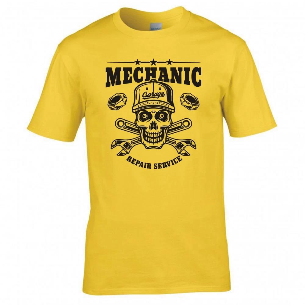 Mechanic Repair Service Skull Wrenches Tshirt