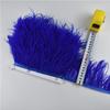 1meters High Quality Ostrich Feathers On Tape Ribbon Fringe Trim 8 -10cm Diy Sewing Trimmings Flecos White Feather Dress Clothes 