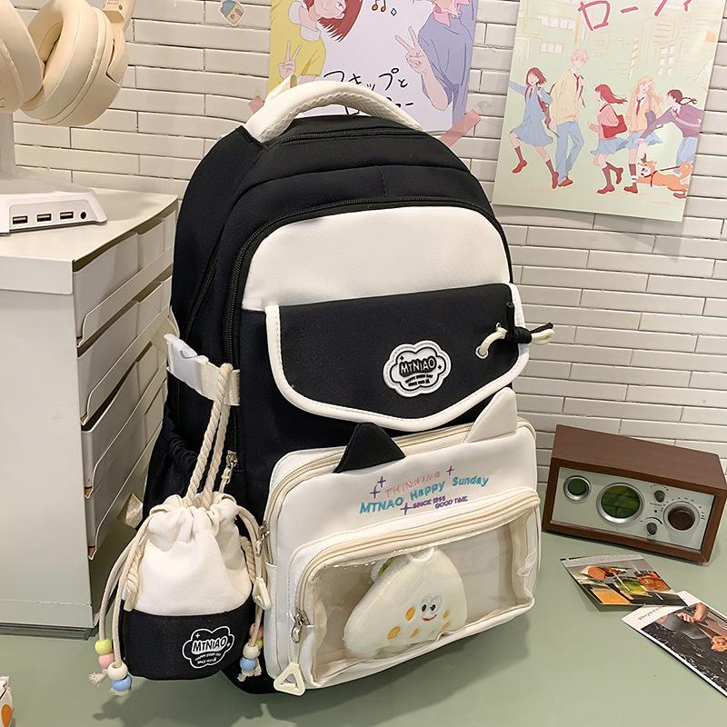 Школьный рюкзак высокая ценность инс для девочек-подростков старшеклассниц большая вместимость милый боль дофамин спина