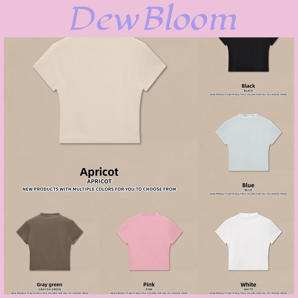 Streetwear Basic T Shirt With Small High Collar For Casual And Sports Use