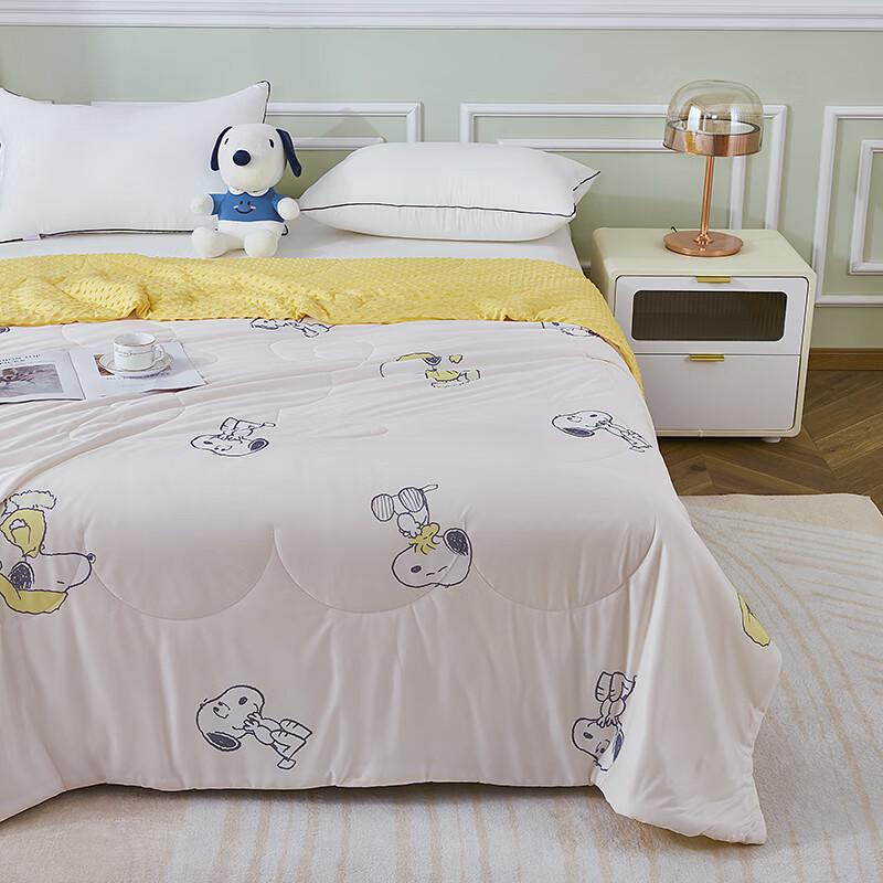 SNOOPY Вязаное всесезонное одеяло