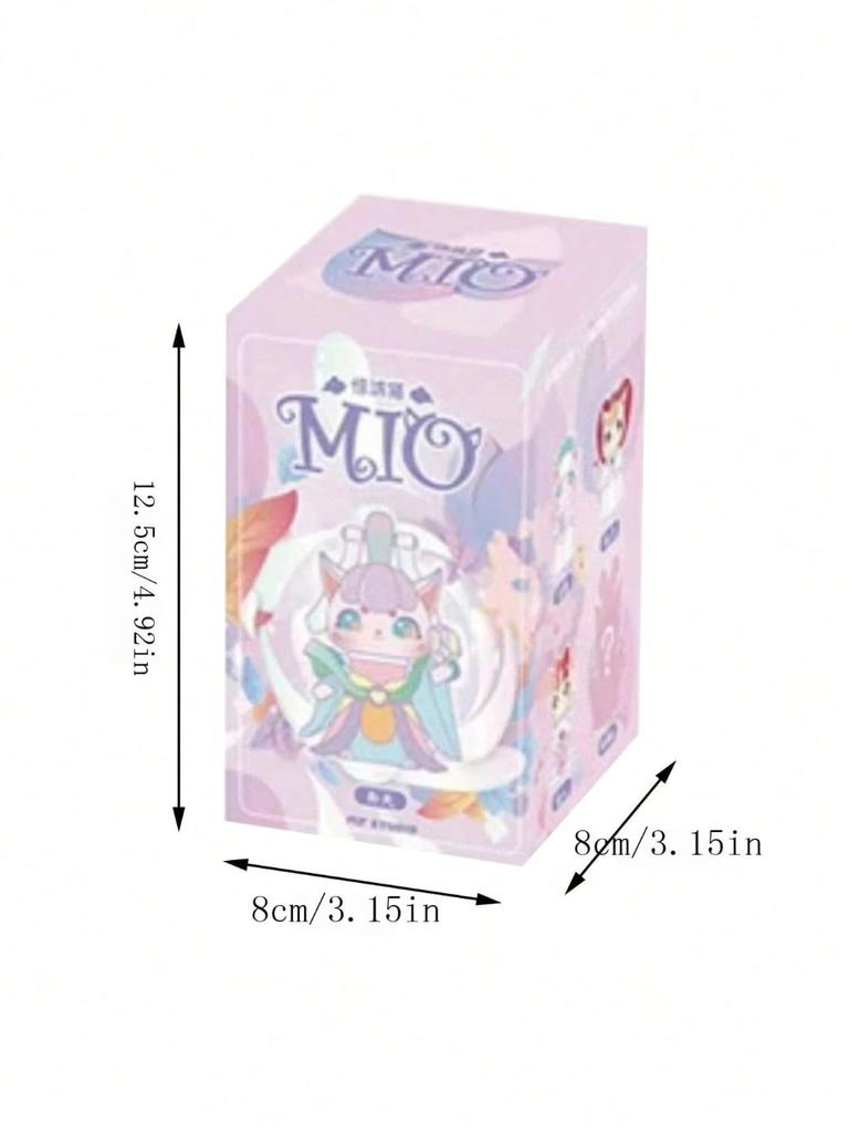 Original MIO Cat Series 3 Blind Box Mystery Cute Animal Anime Figure Surprise Caja Misteriosa Tide Play Toy Model Kids Gift