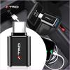 1 шт. Автомобильный USB Type-C Кабель-конвертер Адаптер для зарядки Автоаксессуары Для Toyota Chr Corolla Yaris Rav4 E150 E120 Land Cruiser 200