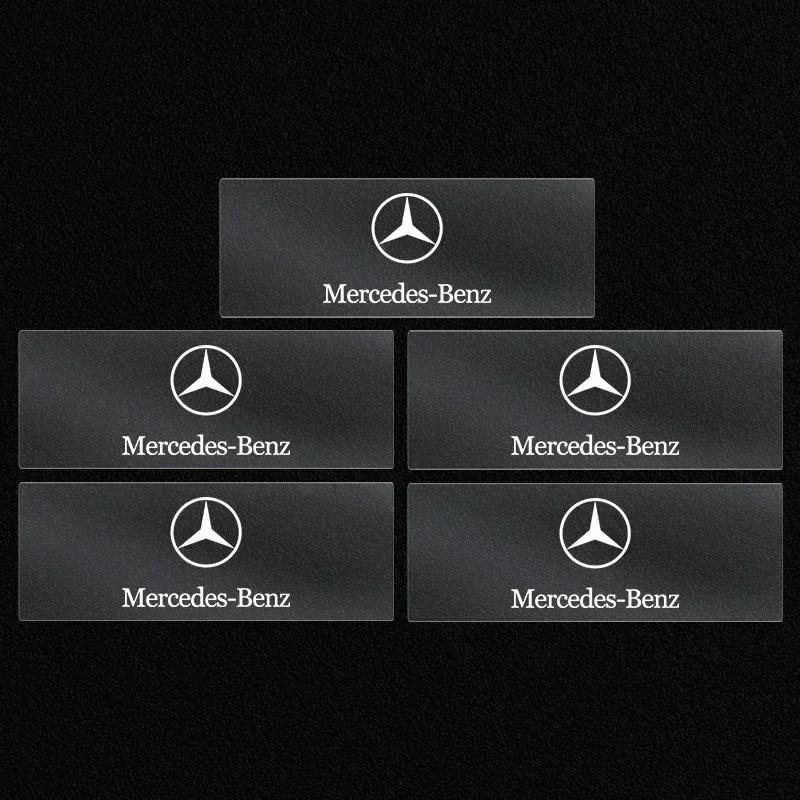 Car Interior Steering Wheel Dashboard Central Stickers Badge For Mercedes Benz Amg W204 W213 W205 W211 W212 W176 W205 W203 FE8