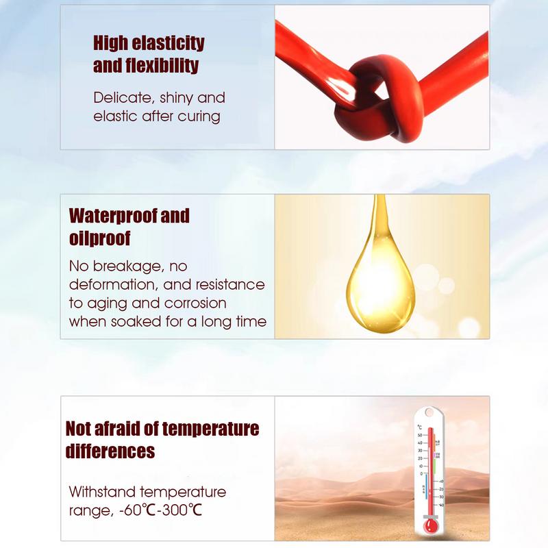 Silicone Gasket Maker 85g Waterproof Head Sealant High Temperature Resistant Engine Sealant For Import Engines