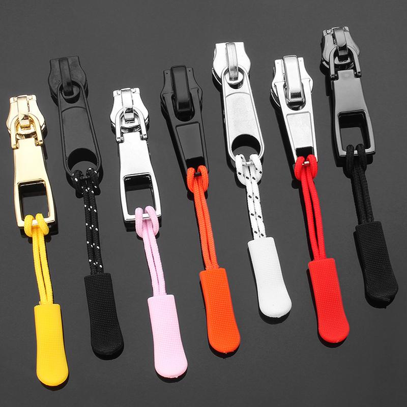10/20 шт., съемник на молнии, подходит для веревки, фиксатор одежды, фиксатор молнии, сломанная пряжка, шнур на молнии, язычок для одежды, чемодан, рюкзаки