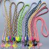 Colorful Anti-Lost Braided Phone Lanyard  Crossbody Braided Woven Phone Strap Detachable Crossbody Phone Hanging Rope