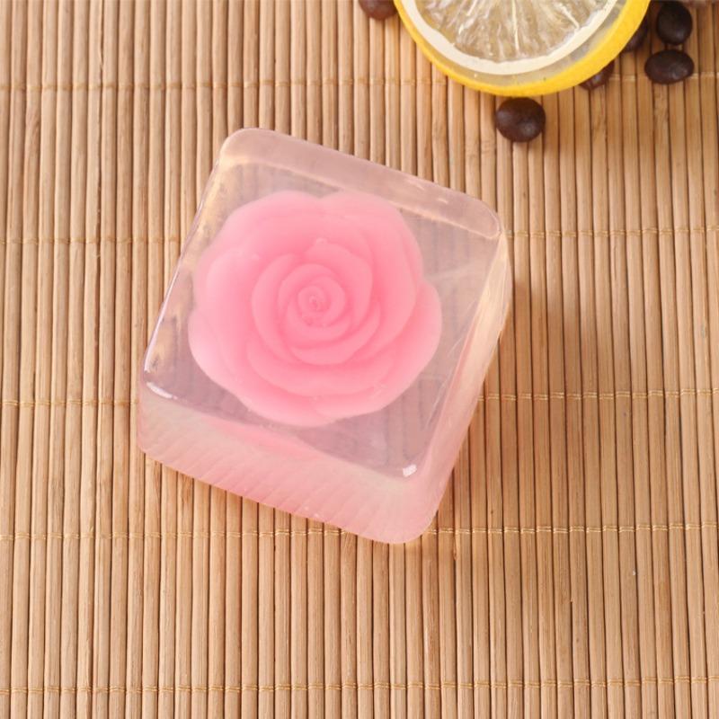 Rose Plant Essential Oil Soap for Skin Care and Mite Removal Handmade Soap