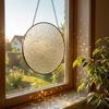 DIY Art Painting Light-Catching Suncatcher Glass Hanging Decor  Home Garden Ornament