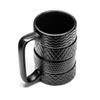 Mug Stacked Tires Mug Car Wheels