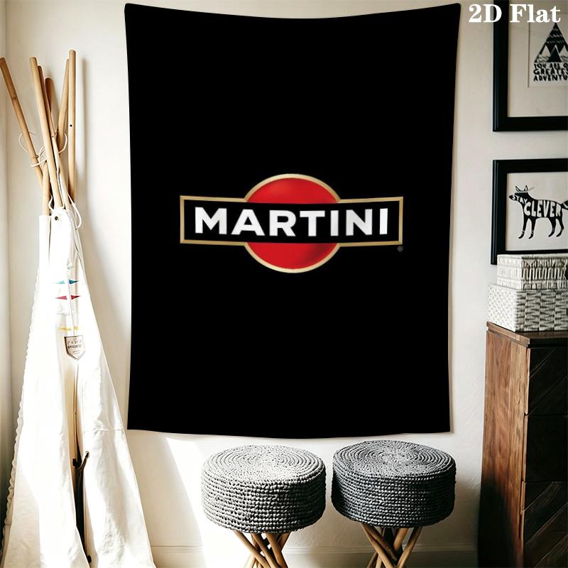 Lancia Martini Wall Tapestry Aesthetic Wall Hanging Printed Fabric Blanket Decorative Tapestries for Bedroom Living Room Home Decor