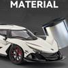 1/24 Scale Apollo IE Intensa Emozione Diecast Car Model Simulation Sound Light Gift