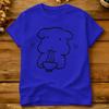 Chubby Dog Eating Noodles Funny Ganadi Tshirt Summer Ganadi 100 Cotton T Shirts For Unisex Tee Shirt Short Sleeves Awesome Tops
