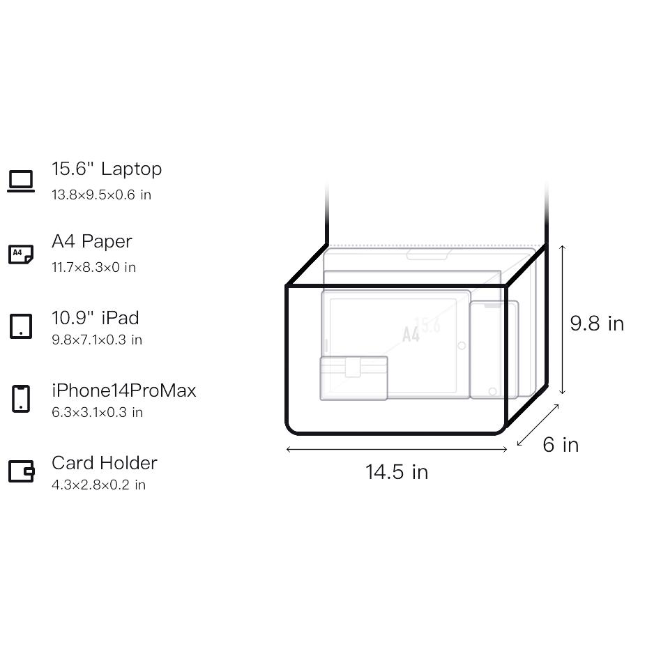 New COACH Gallery Cross Grain Leather One Shoulder Handbag Large Women's White CH285-IMCHK