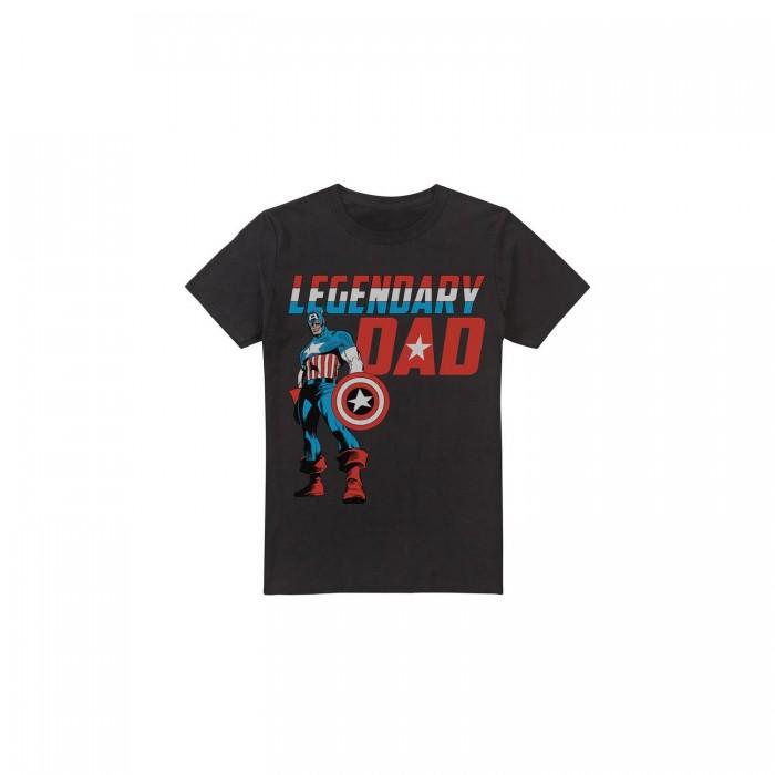 Captain America Mens Legendary Dad T-Shirt