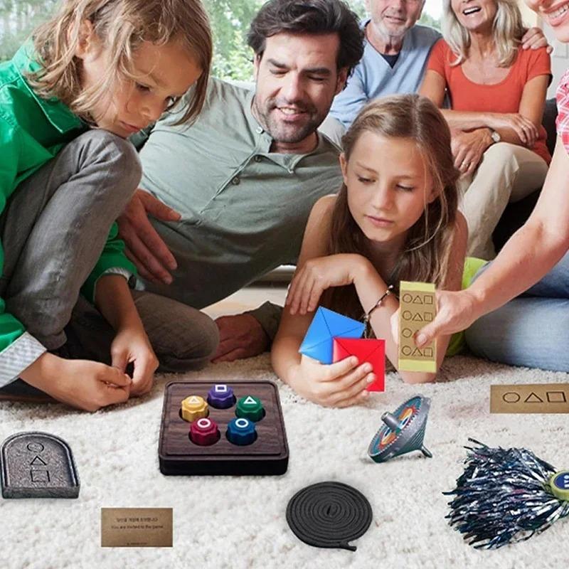 1шт. Набор корейских игр Gonggi, игрушки для ловли камней Gonggi, забавная корейская игра с кальмарами, традиционные игры, игрушки для снятия стресса, детские подарки