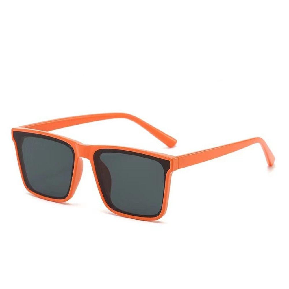 Sun-Protective Driving Glasses Simple Black Shades Glasses Eyewear for women man