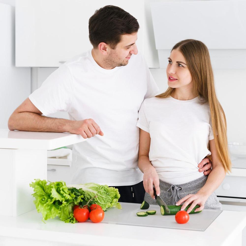 Противоскользящая акриловая разделочная доска, прямоугольная разделочная доска, защитная доска для столешницы, гостиная