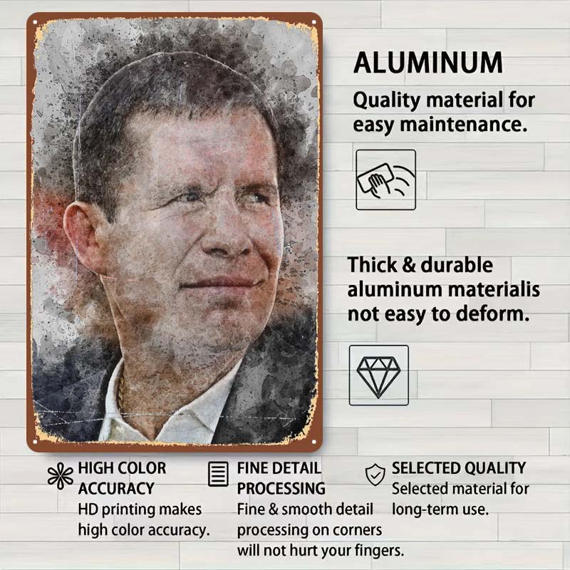 Julio Cesar Chavez Boxer Metal Signs Gaming Room Decoration Custom Metal Plates Boxing Poster for Wall Art Decoration Retro Home