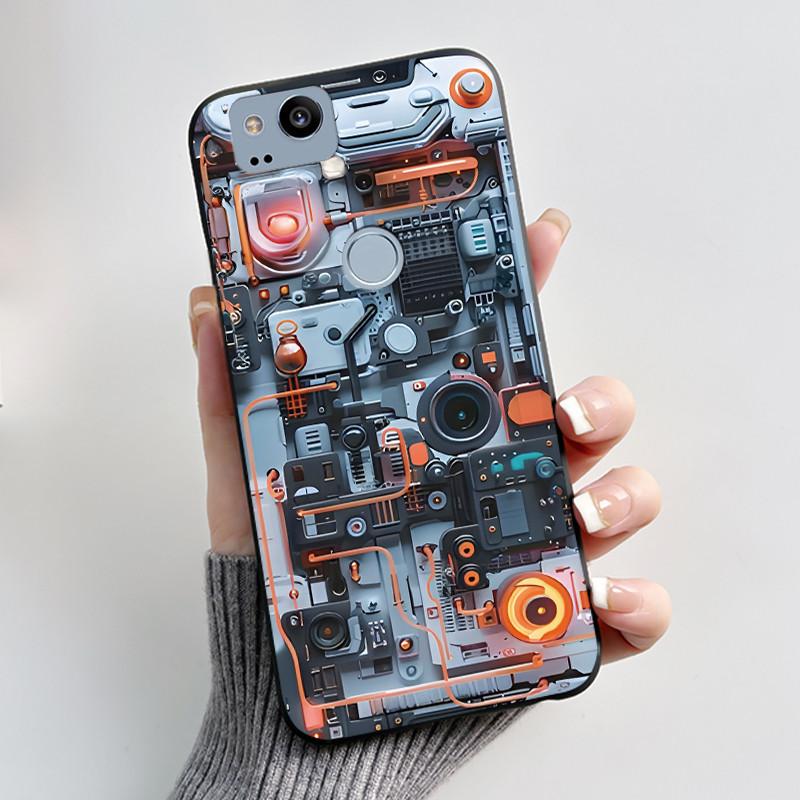 Матовый чехол для Google Pixel 2 Pixel 2 XL Чехол для телефона для Google Pixel 2 XL 2XL Роскошные Милые Крутые Мягкие Силиконовые TPU Чехлы Бампер