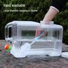 Outdoor Water Bucket with Faucet, Large Plastic Storage Tank for Car Tours and Home Use