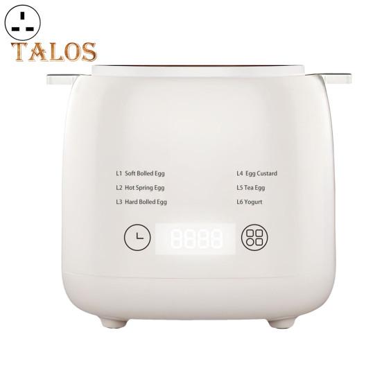 Электрическая яйцеварка 6-в-1 Rapid с автоматическим отключением, звуковым напоминанием, дизайном сенсорного экрана, пищевым классом, не содержащим бисфенол-А, умная электрическая яйцеварка