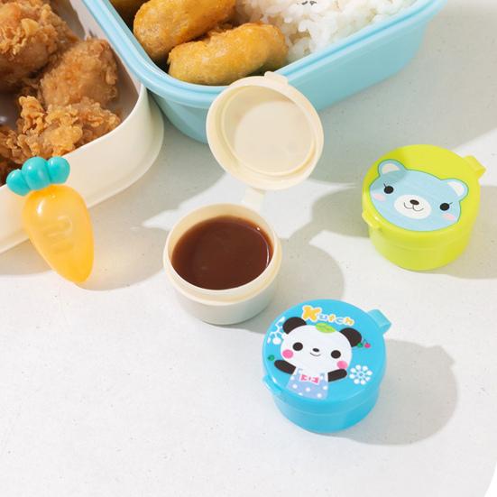 1 Набор Креативная форма бутылки для соуса Пыленепроницаемый Компактный размер Очаровательный внешний вид Многоразовый пластик