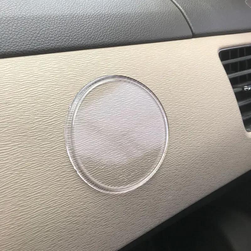 Car Dashboard Non-Slip Mats Removable Sticky Transparent Silicone Gel Pad Auto Magic Gel Holder Stick Phone Holder Accessories